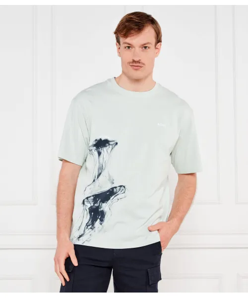 

Футболка te_jellyfish Relaxed fit Boss Orange, зеленый