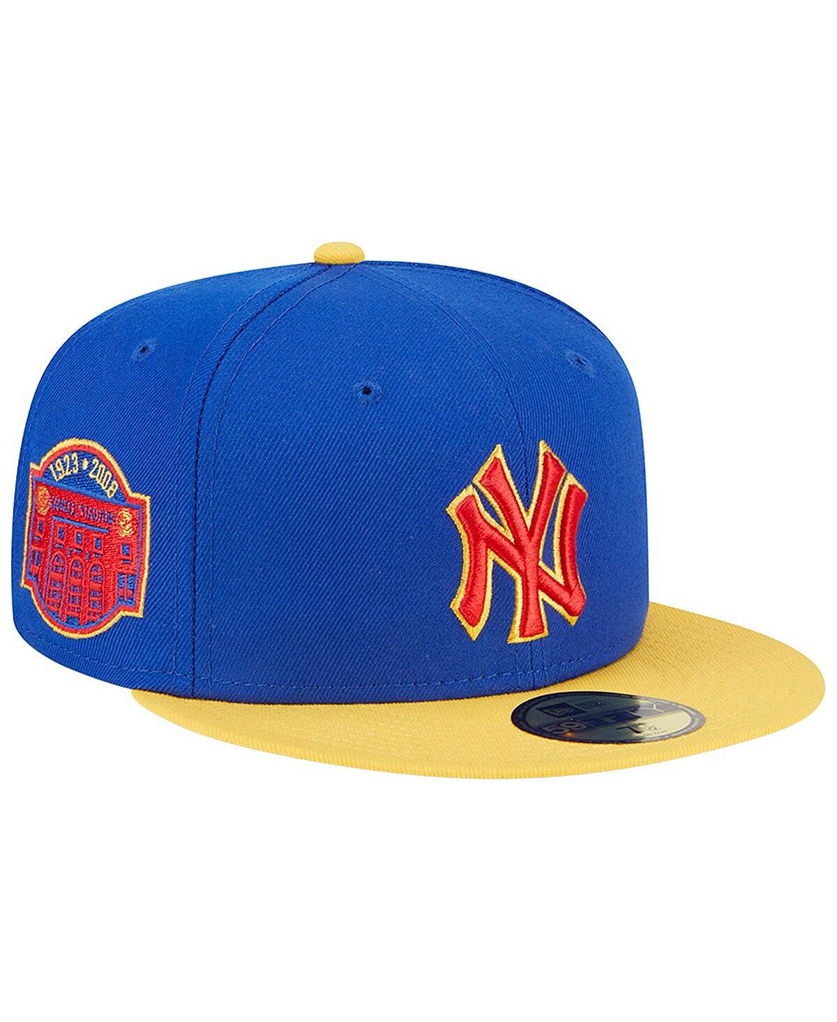 

Мужская королевская желтая приталенная шляпа New York Yankees Empire 59FIFTY New Era