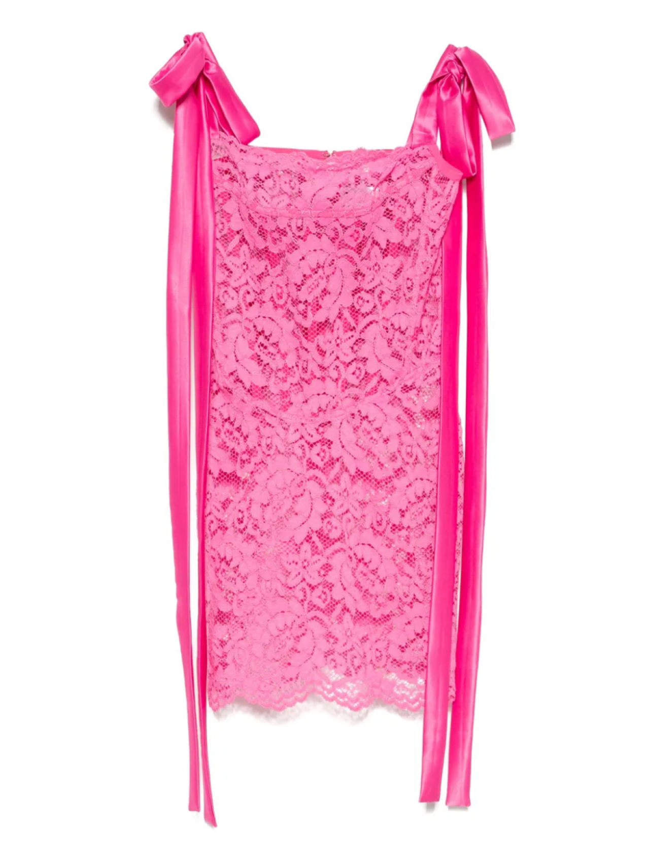

Кружевное мини-платье X Rue Ra Atu Body Couture, розовый
