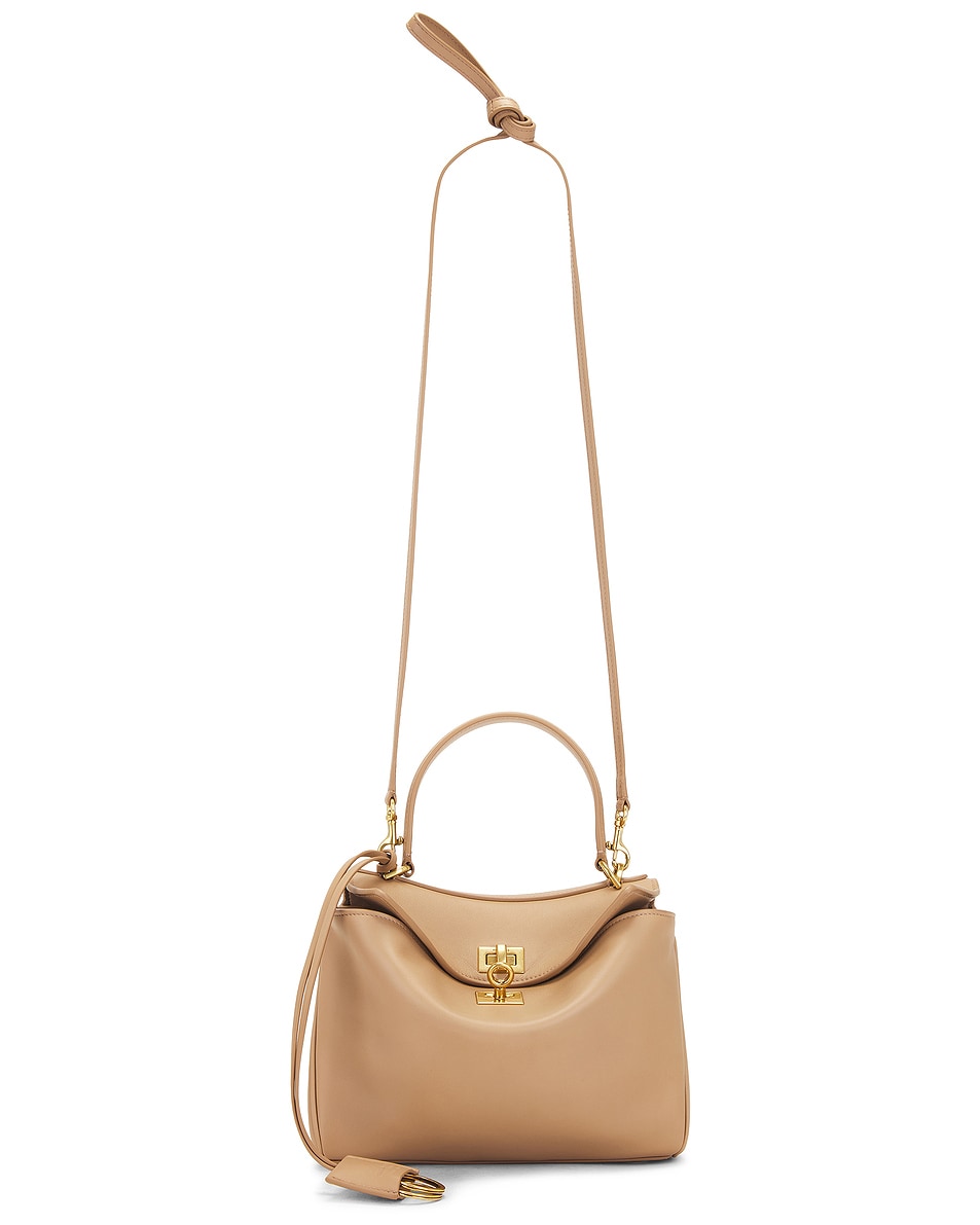 

Rodeo Mini Top Сумка с верхней ручкой Balenciaga, Latte