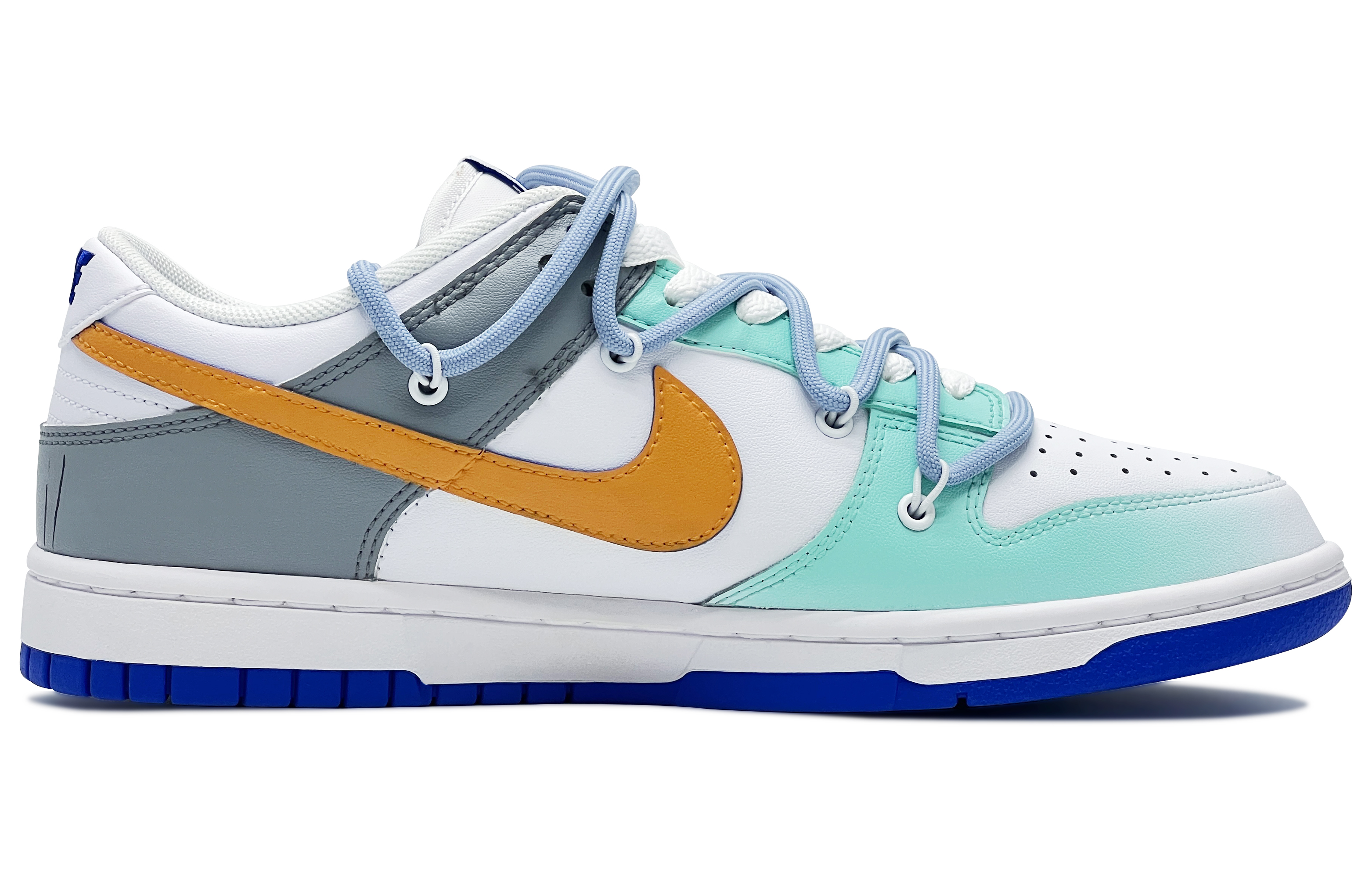 

Мужские кроссовки для скейтбординга Nike Dunk, Blue-white-gray