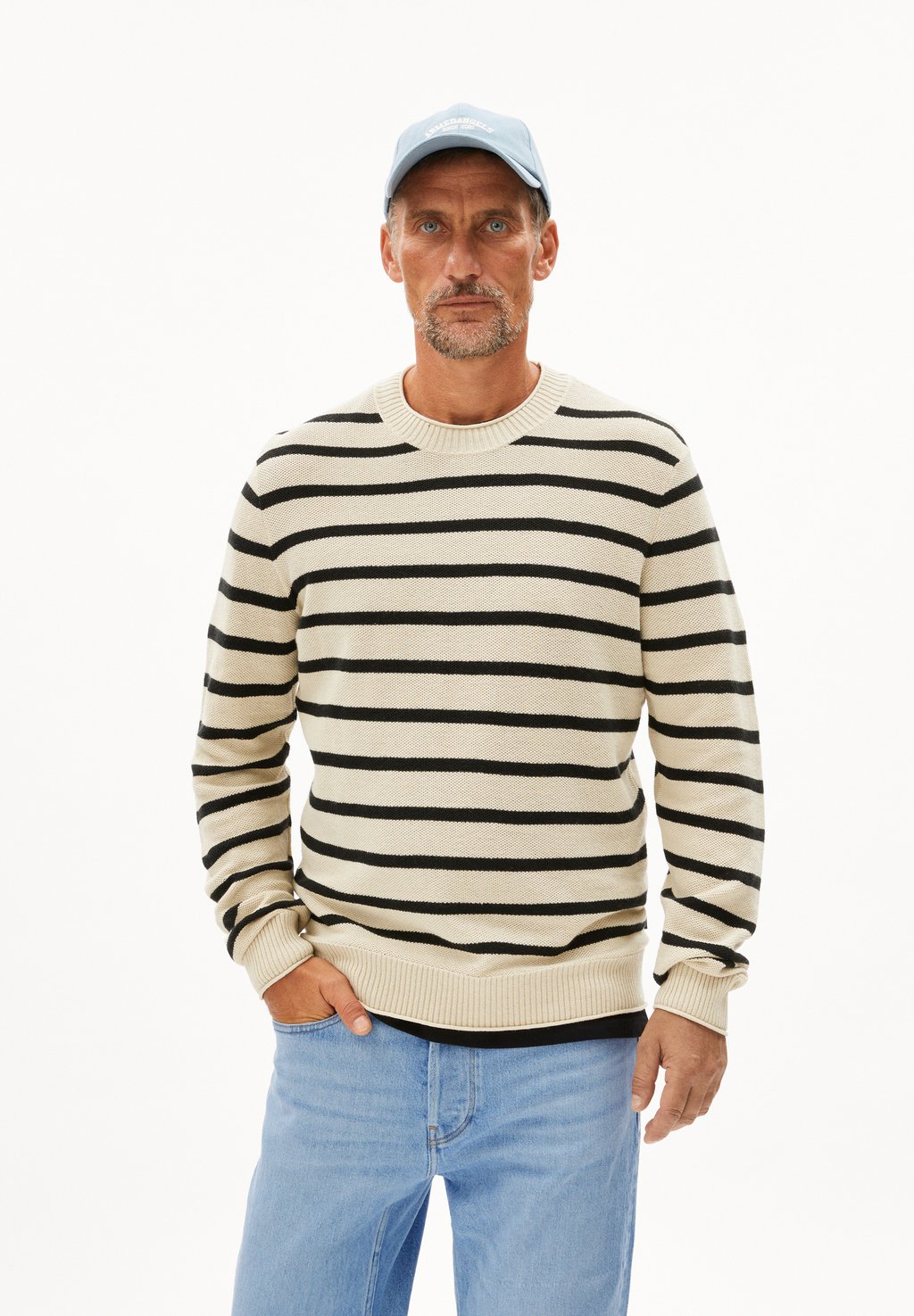 

Джемпер AJAANI LINO STRIPES ARMEDANGELS, белый