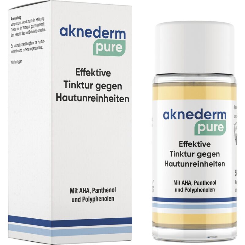 

Чистая настойка против загрязнений кожи Aknederm, 50 ml