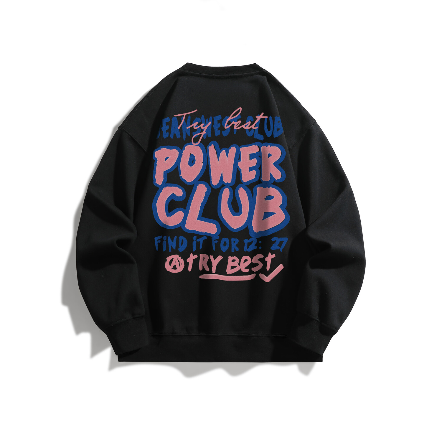 

JEANSWEST CLUB Толстовка унисекс, Черный (на флисовой подкладке)