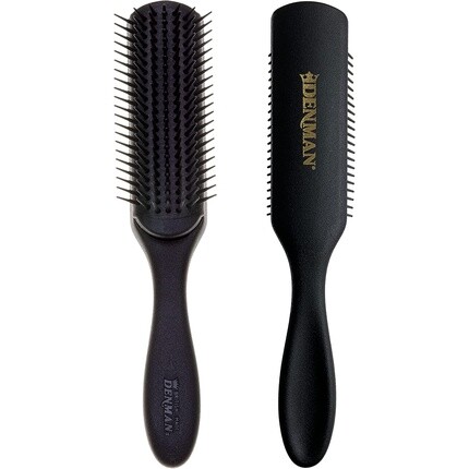 

Jack Dean By Curly Hair Brush D3, 7-рядная щетка для укладки волос для распутывания, разделения, формирования и выделения локонов — для женщин и мужчин, Denman