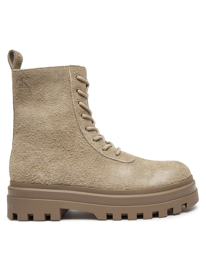 Сапоги Calvin Klein Jeans Lugged Lace Zip Boot Oxf Hr Su YM0YM01068 Beis, бежевый