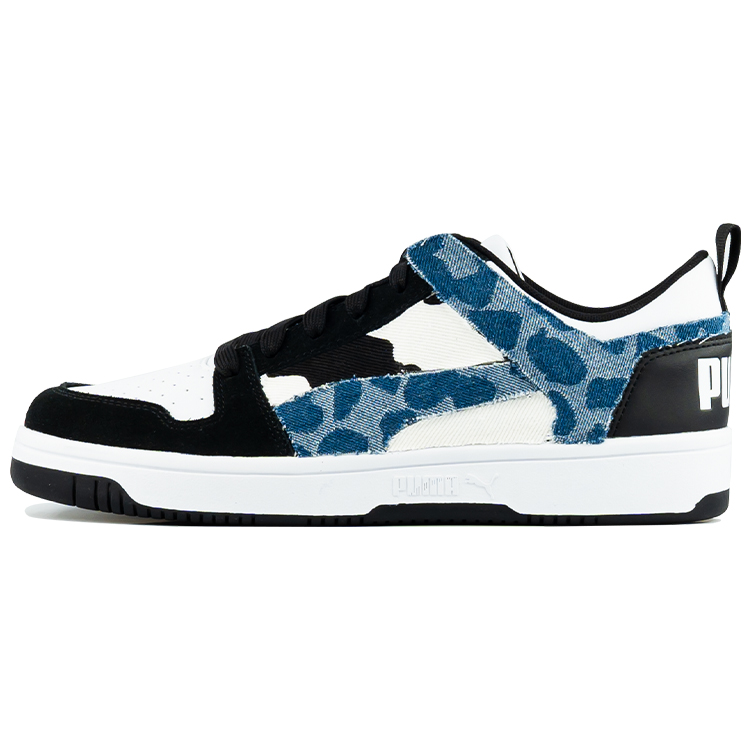 

Кроссовки Puma Rebound Layup Skateboarding Shoes Unisex Low-top University Blue/Black/White, синий