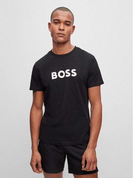 

Футболка обычного кроя 50491706 Boss, черный