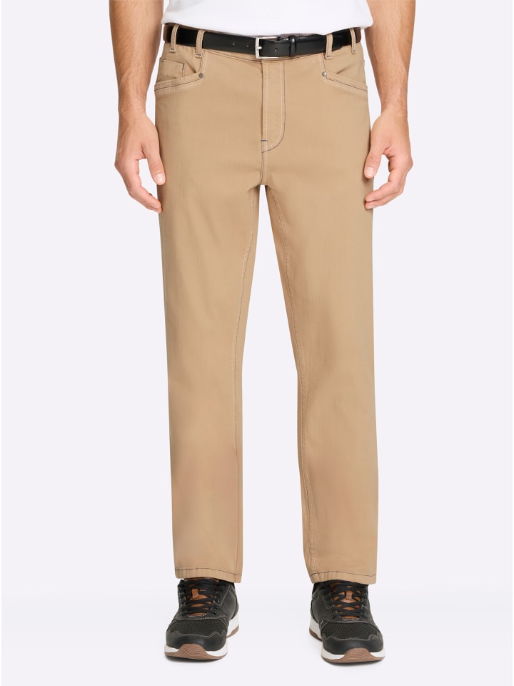 

Джинсы с пятью карманами цвета кэмел WITT WEIDEN