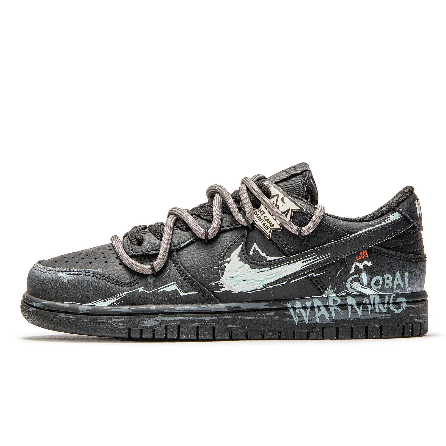 

Кроссовки Nike Dunk Skateboard Shoes Women's Low-Top Black, Черный, Кроссовки Nike Dunk Skateboard Shoes Women's Low-Top Black