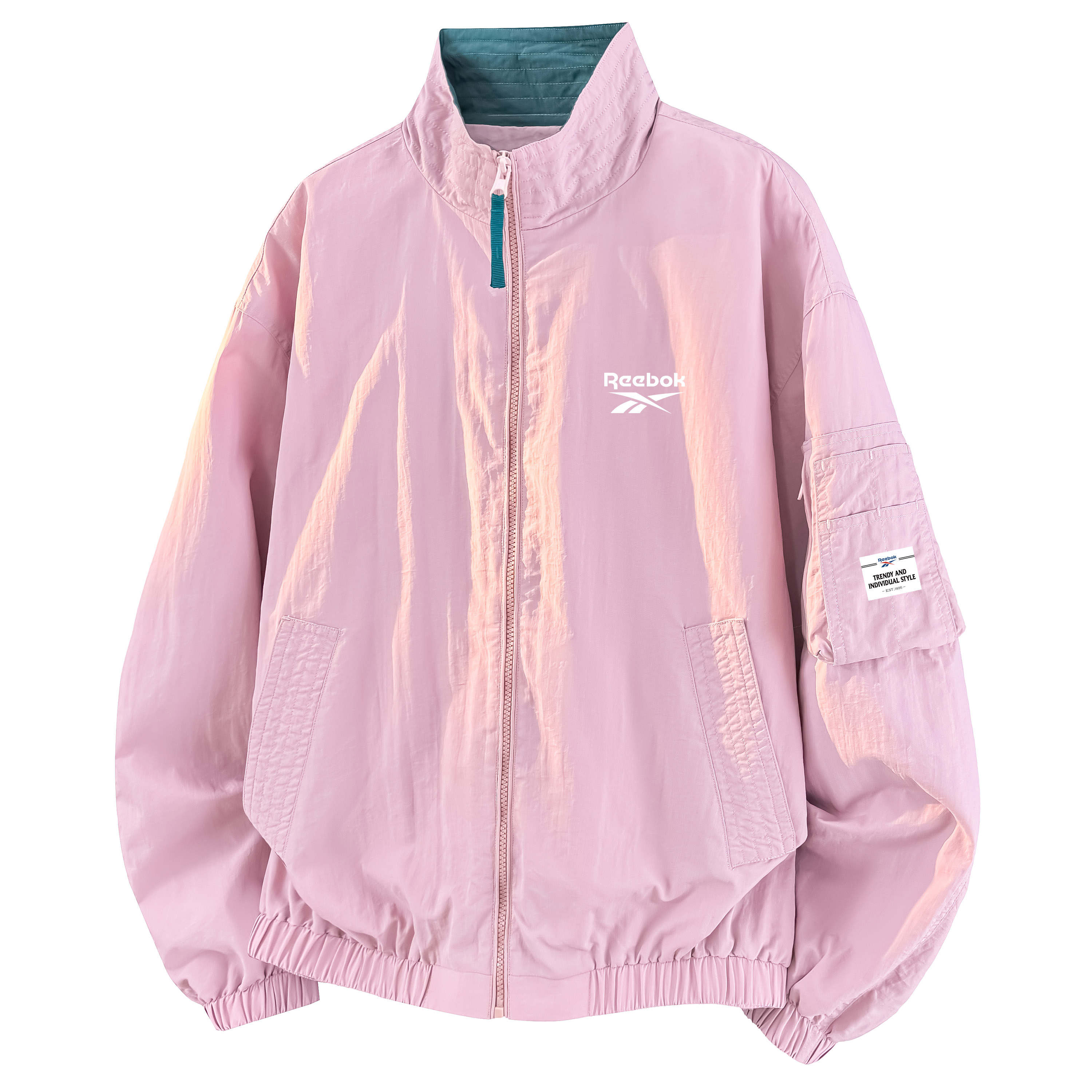 

Куртка Unisex Stand Collar Moderate Reebok, розовый