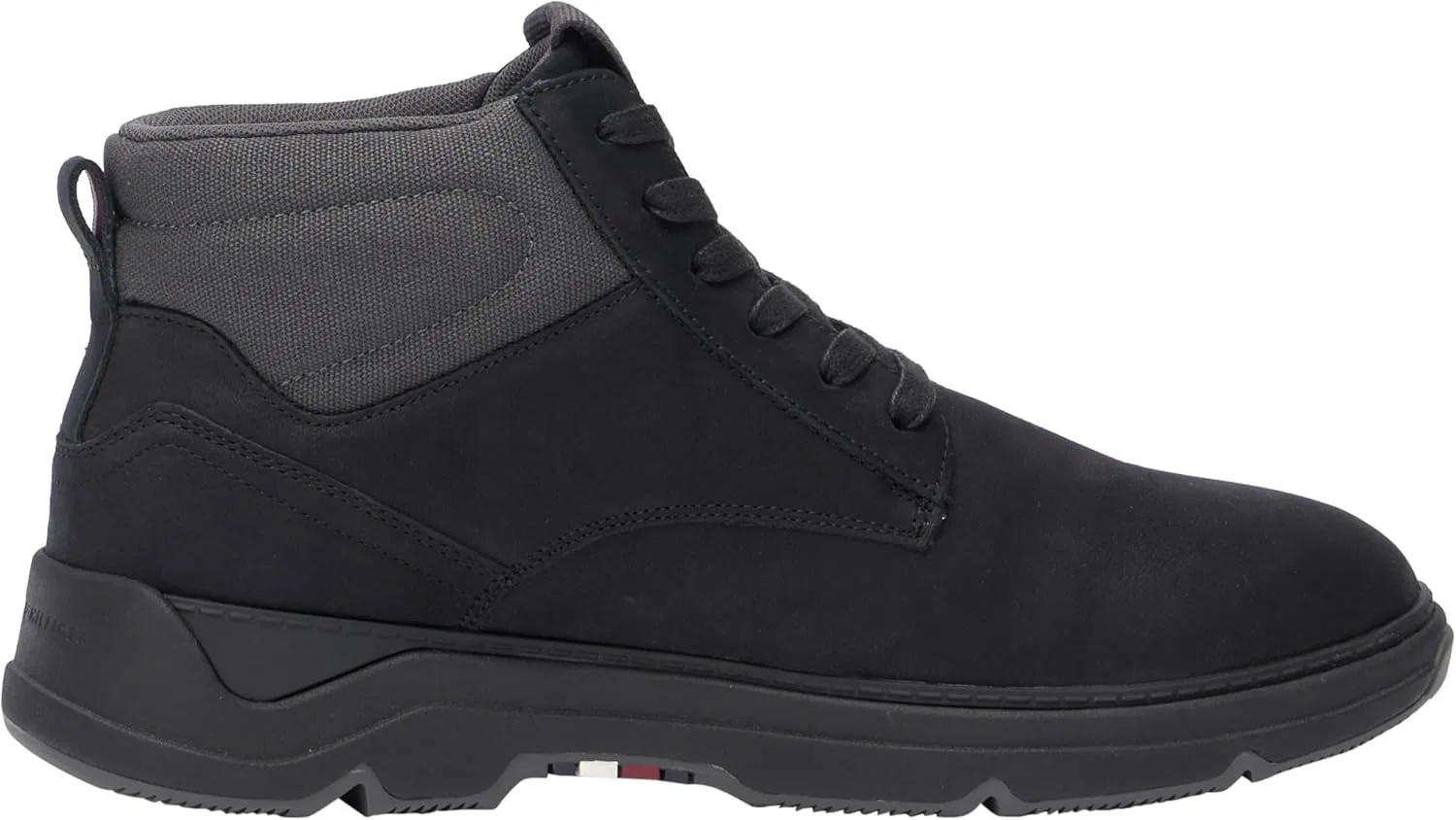 Мужские низкие ботинки Tommy Hilfiger из гибридной кожи, модель "Chucka", черный — фото 4