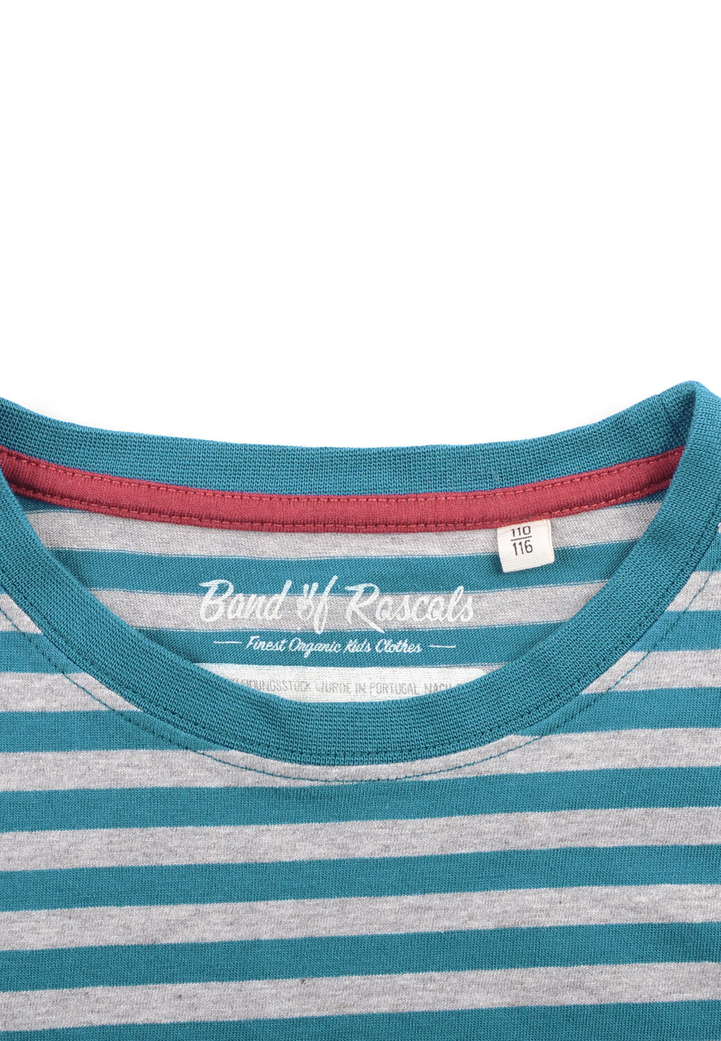 Футболка Band of Rascals Striped, бензиновый — фото 3