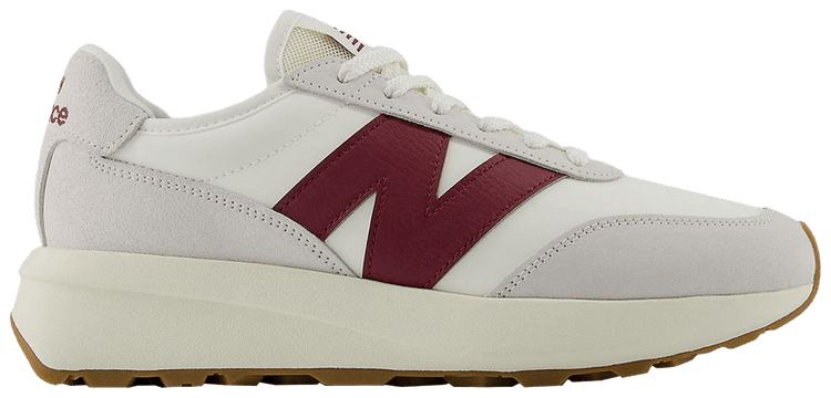 

Кроссовки New Balance 370 'Sea Salt Classic Crimson', белый