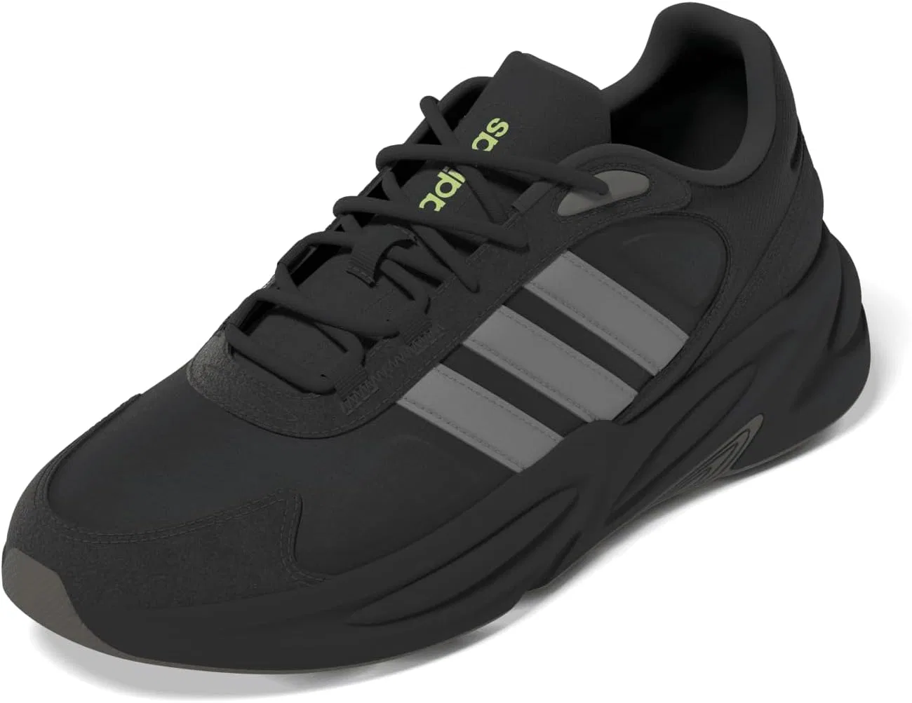 Женские кроссовки Ozelle Adidas, Carbon Grey Four Pulse Lime