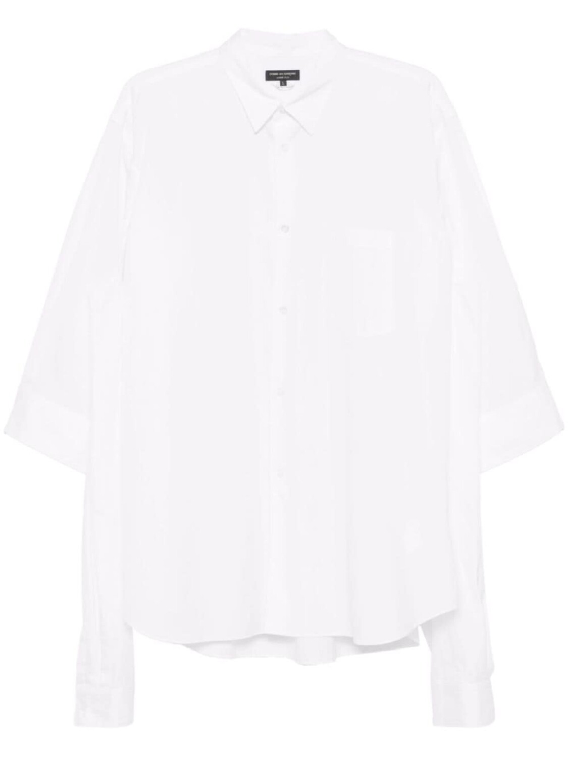 

Comme des Garçons Homme Plus рубашка с двойными рукавами, белый