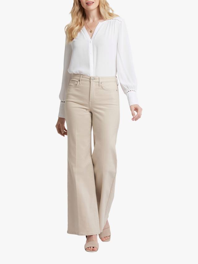 

Джинсы petite mia palazzo NYDJ, цвет Feather