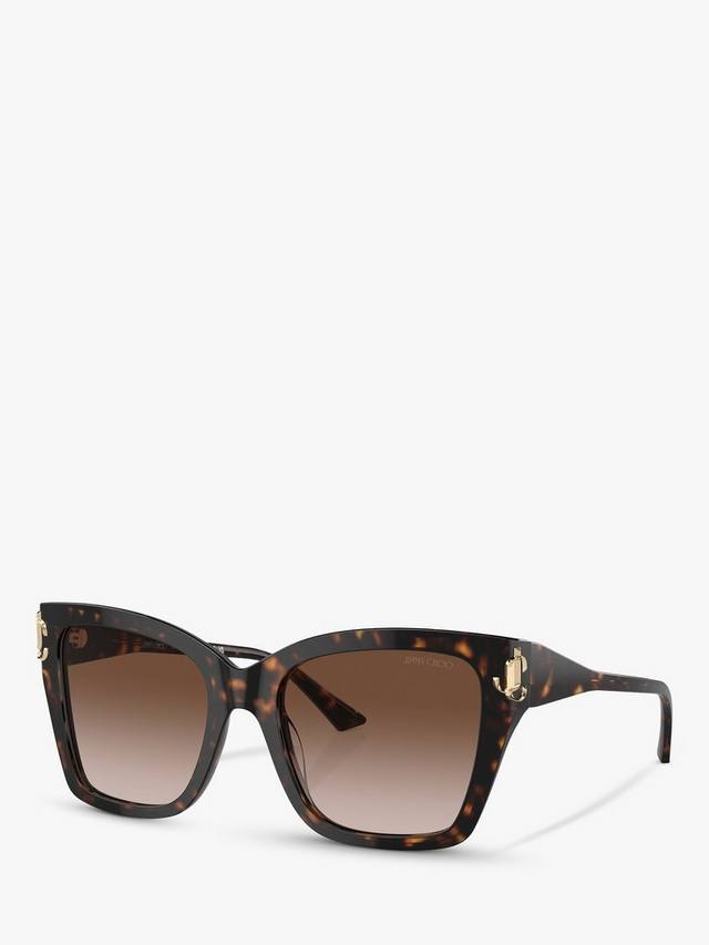 

Женские солнцезащитные очки Cat's Eye JC5012 Jimmy Choo, Tortoiseshell/Brown Gradient