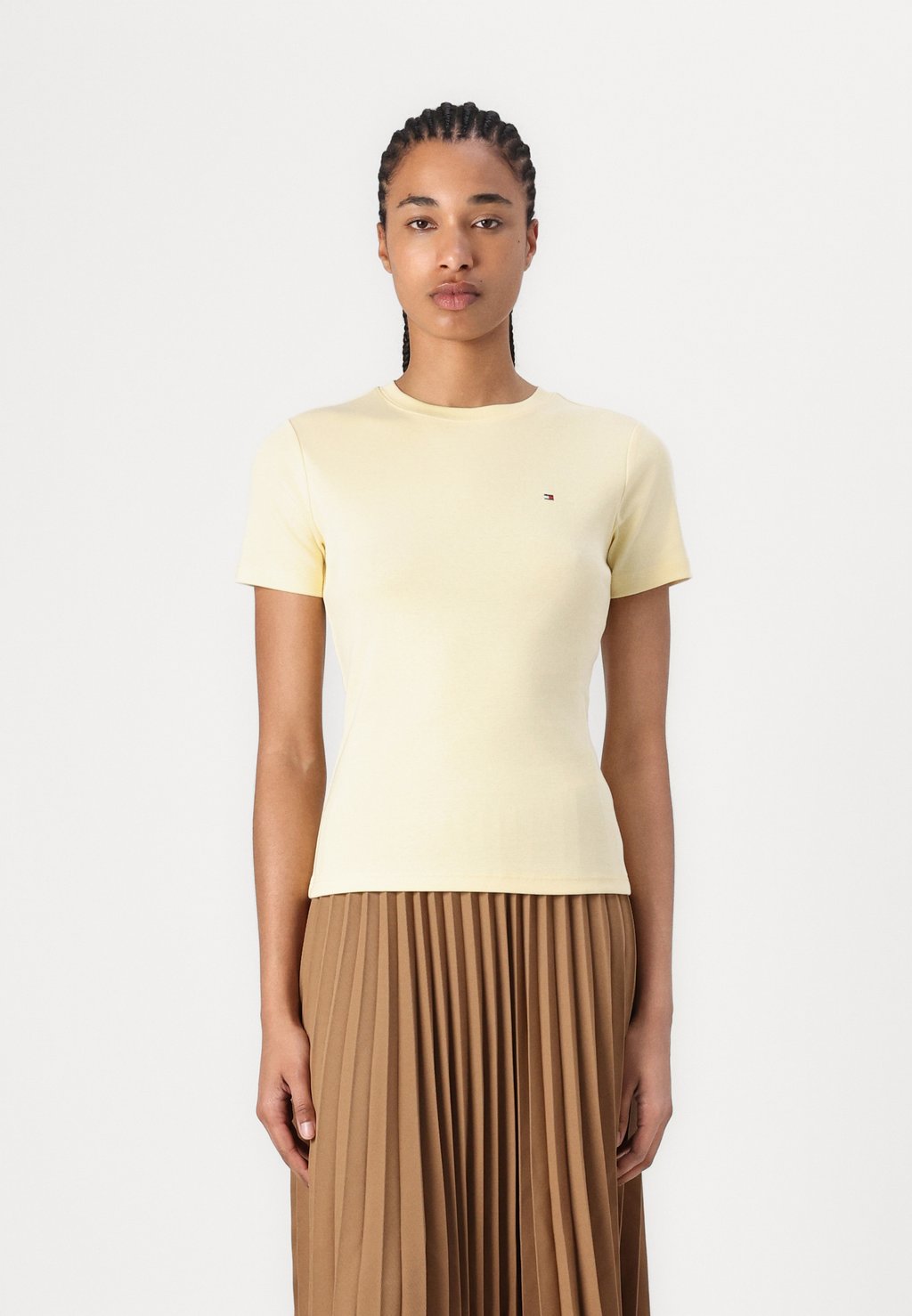 

Футболка с принтом SLIM CODY Tommy Hilfiger, бежевый