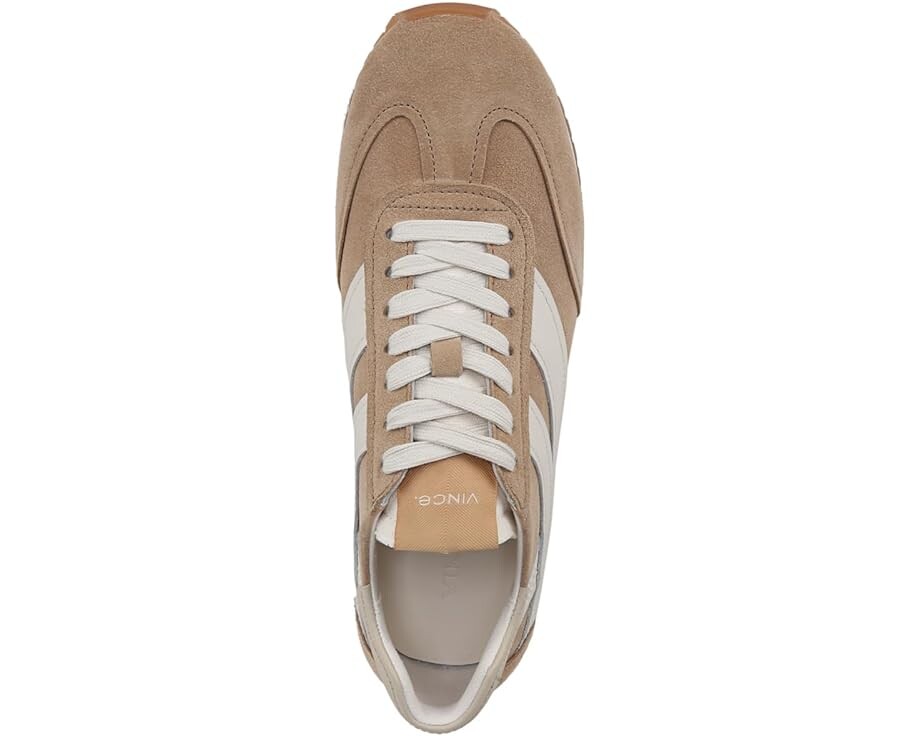 Кроссовки Vince Oasis Runner Lace-Up Sneakers, цвет New Camel Suede — фото 2