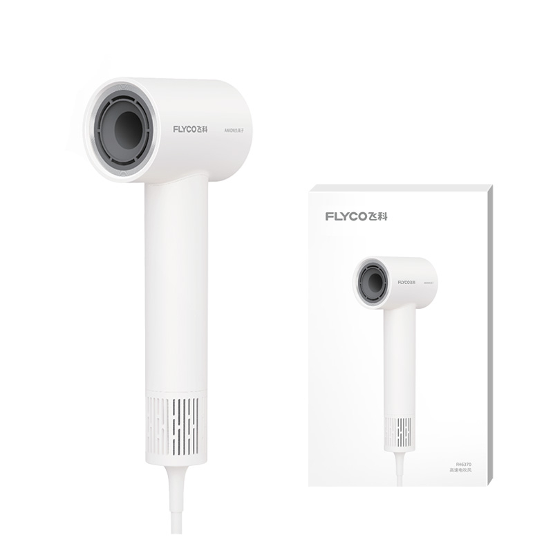 

Фен 1600W с отрицательными ионами FH6370 Flyco, Pearl White