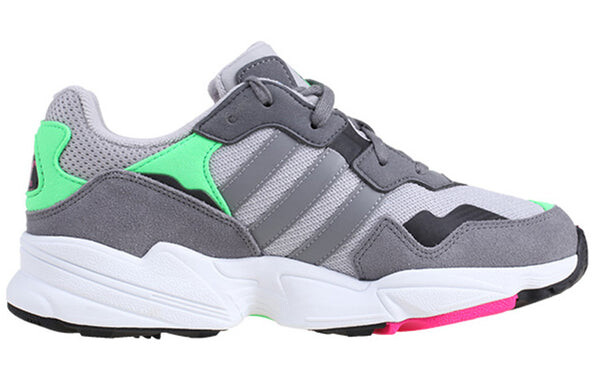 Кроссовки yung 96 j Adidas, серый — фото 2