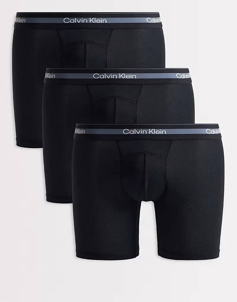 Комплект из 3 боксеров Calvin Klein CK Performance, черный