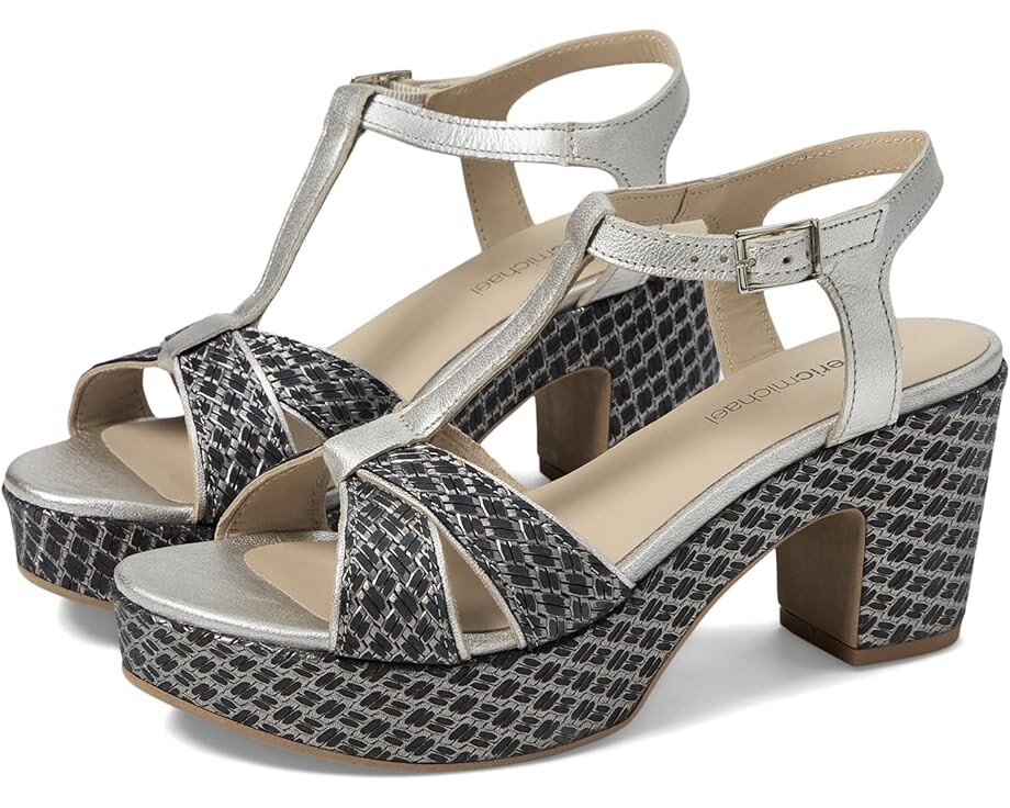 Туфли Eric Michael Valencia, цвет Black/Silver
