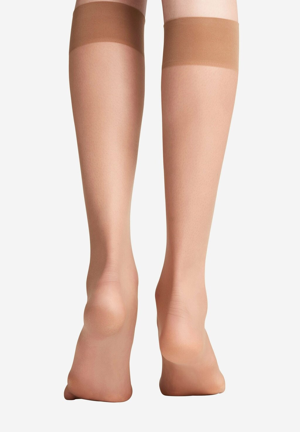 

Носки выше колена SEIDENGLATT 15 DENIER TRANSPARENT FALKE, бежевый