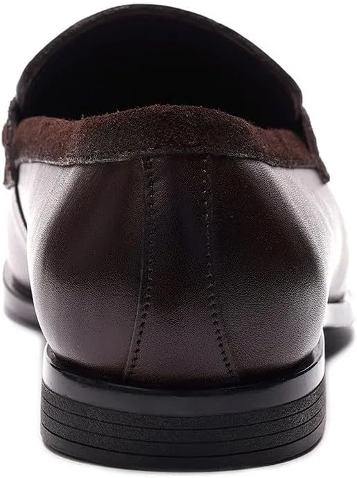 Лоферы Carlos Santana Leon Penny Brown Leather — фото 4