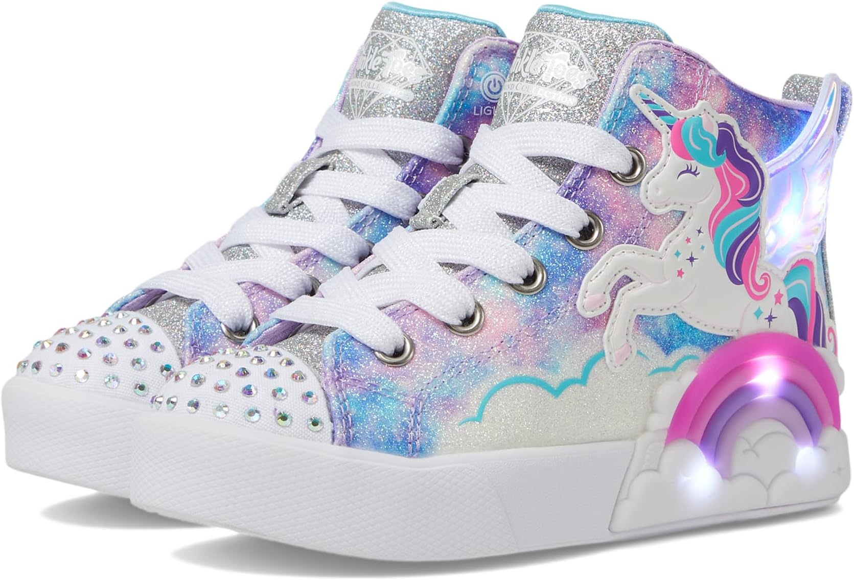 

Кроссовки SKECHERS KIDS Twinkle Magic, цвет Lavendar/Multi