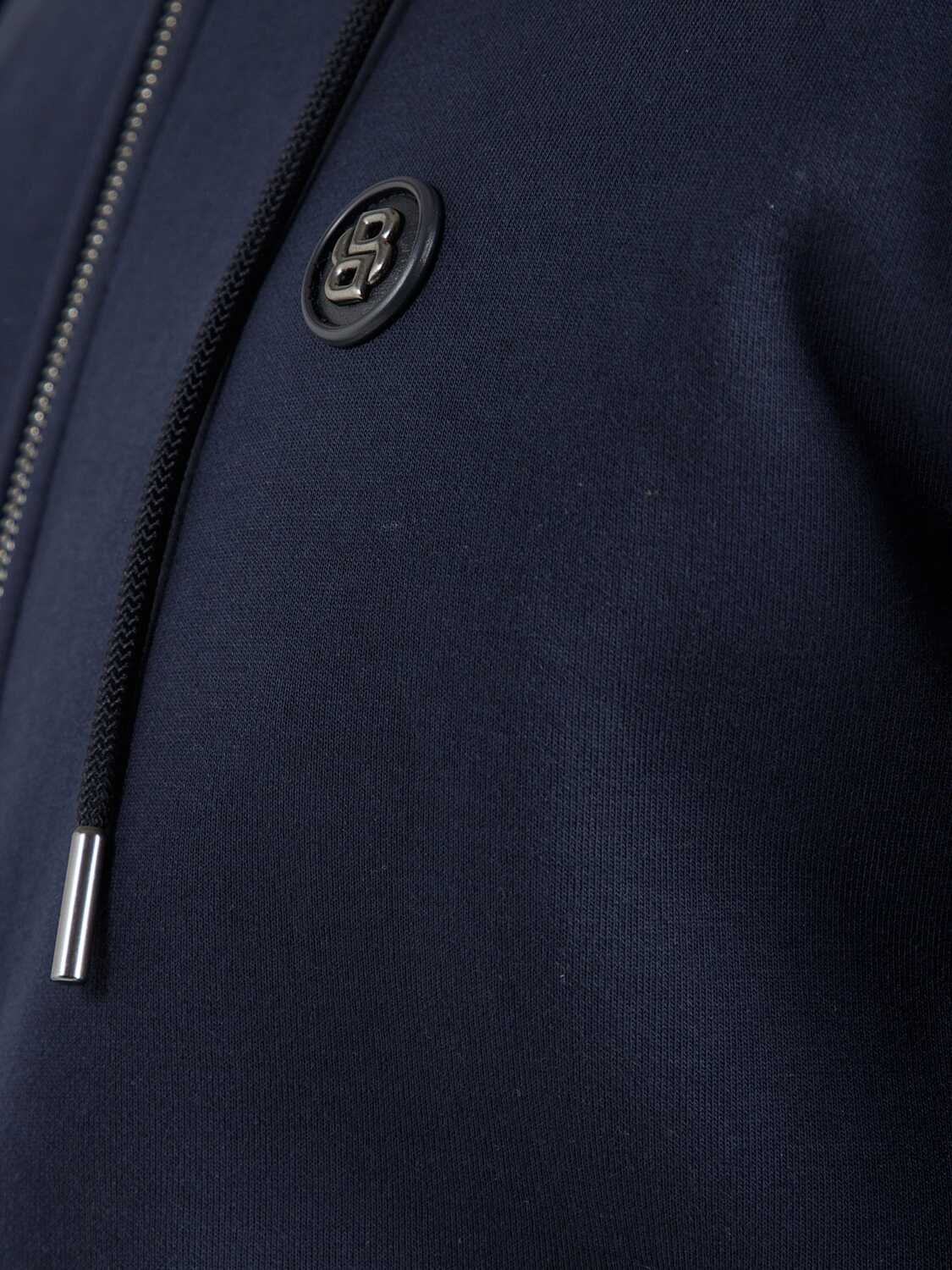 BOSS Толстовка с молнией 'C-Spence 01' в цвете Navy — фото 2
