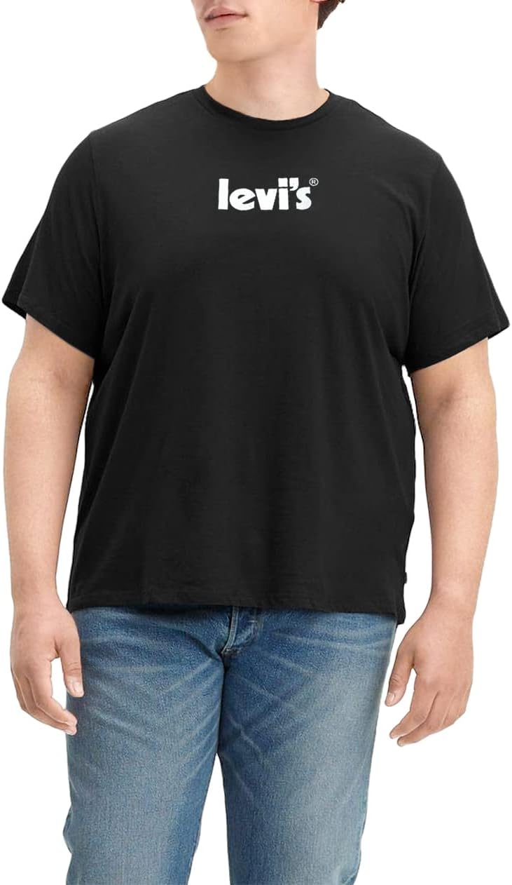 

Мужские футболки с принтом Levi's (сезонные), Poster Logo Caviar - Tall