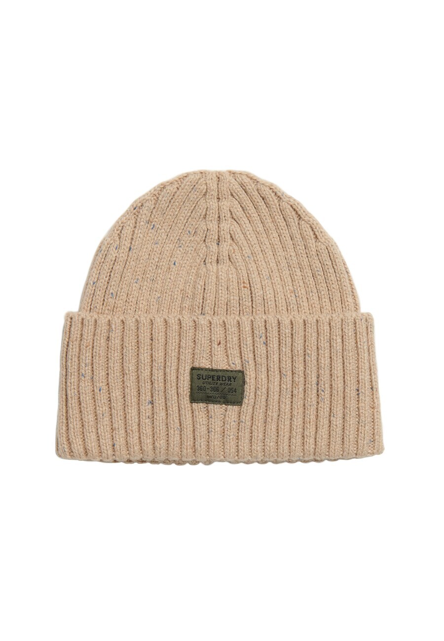 

Шапка Superdry Beanie, бежевый