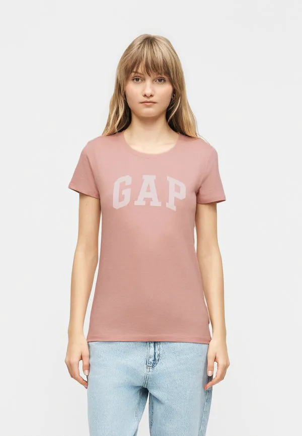 Футболки с принтом "франшиза", набор из 2 штук Gap, Pink/White — фото 4
