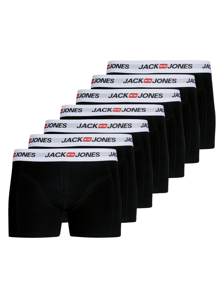

Jack and Jones Комплект из 7 трусов черного цвета