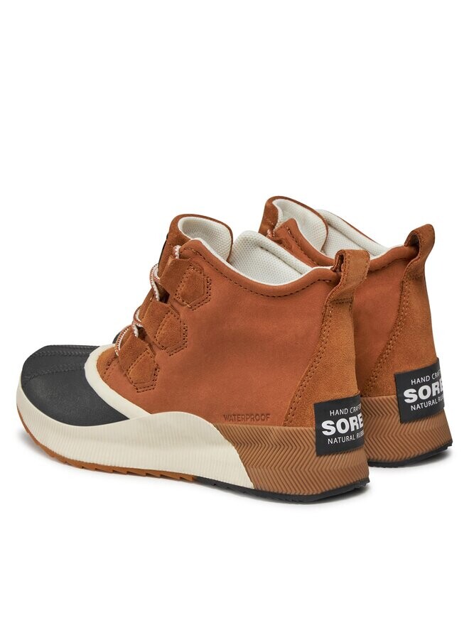 Ботинки женские Sorel на плоской подошве, коричневый — фото 3