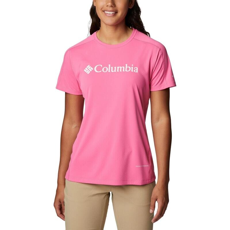 

Спортивная футболка Columbia, цвет magentapink