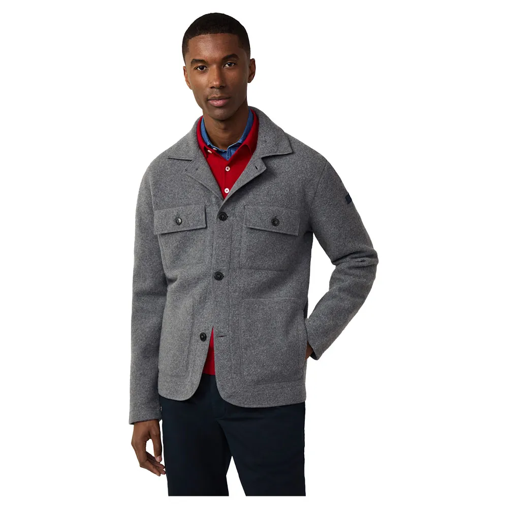 

Верхняя рубашка Façonnable Felt Wool Hybrid, серый