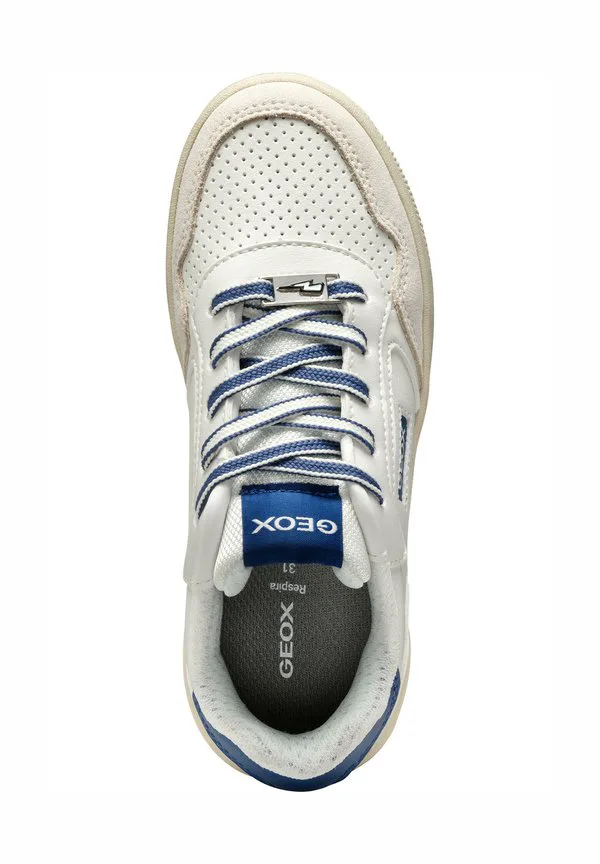 Низкие кроссовки washiba Geox, White Navy — фото 3