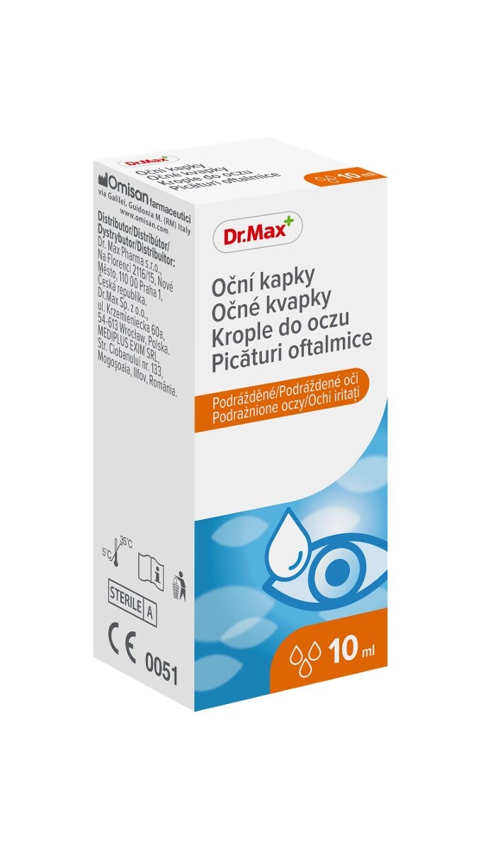 

Раздраженные глаза Dr.Max, капли глазные, 10 мл Omisan