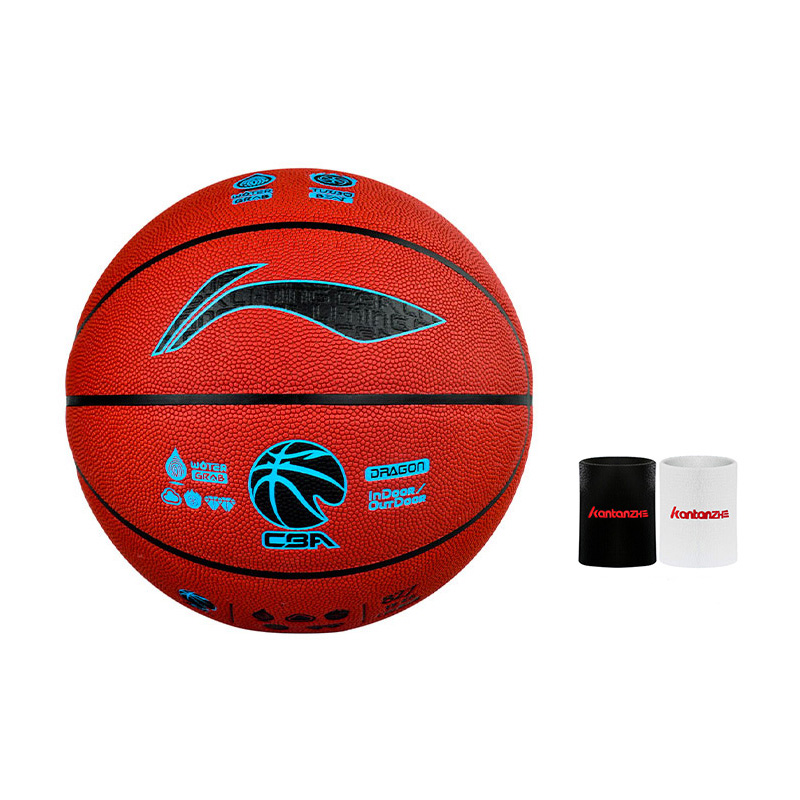 

LINING Коллекция CBA баскетбольный мяч PU красный коричневый размер 7 для мужчин