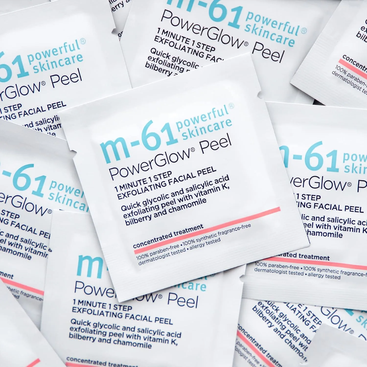 Пилинг M-61 — PowerGlow | Отшелушивающий для лица с гликолевой и салициловой кислотами. 1 минута, 1 шаг — фото 2