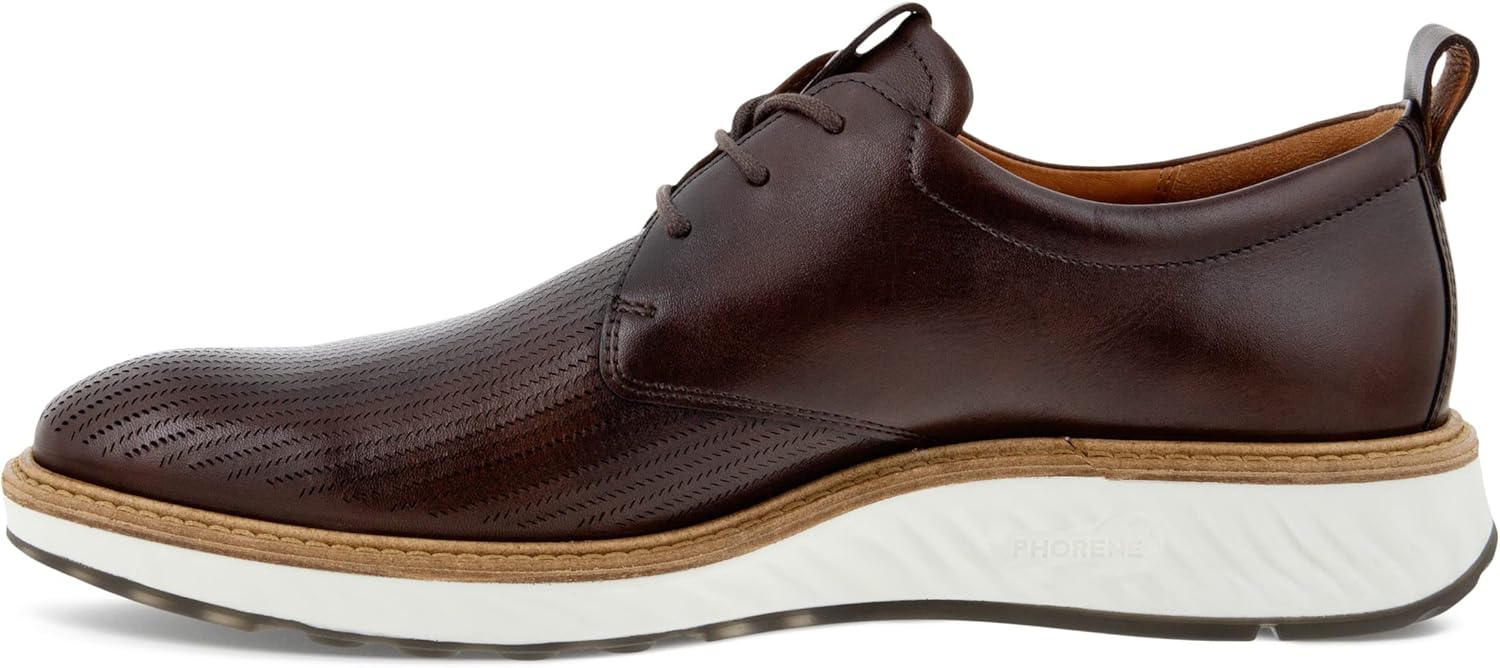 Мужские кроссовки ECCO St.1 Hybrid 2.0 Perf Toe Tie, Cocoa Brown — фото 4