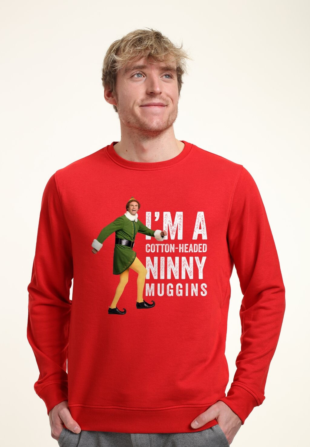 

Толстовка ELF NINNY MUGGINS Henry Tiger, красный