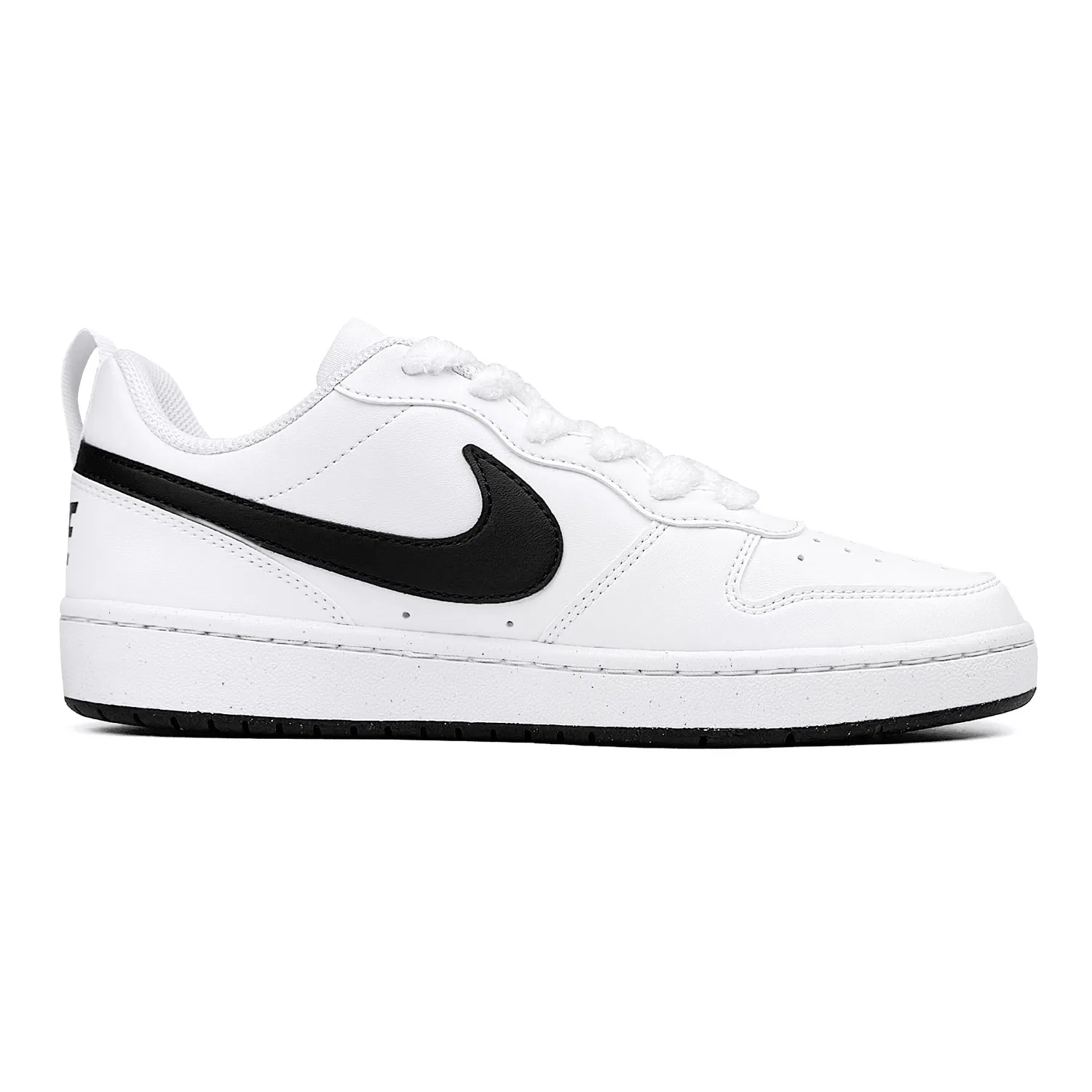 Кроссовки для скейтбординга Court Borough Steam Rose, Soft Velvet Meow Baby Cushioning Abrasion Resistant Low top Black White Nike — фото 3