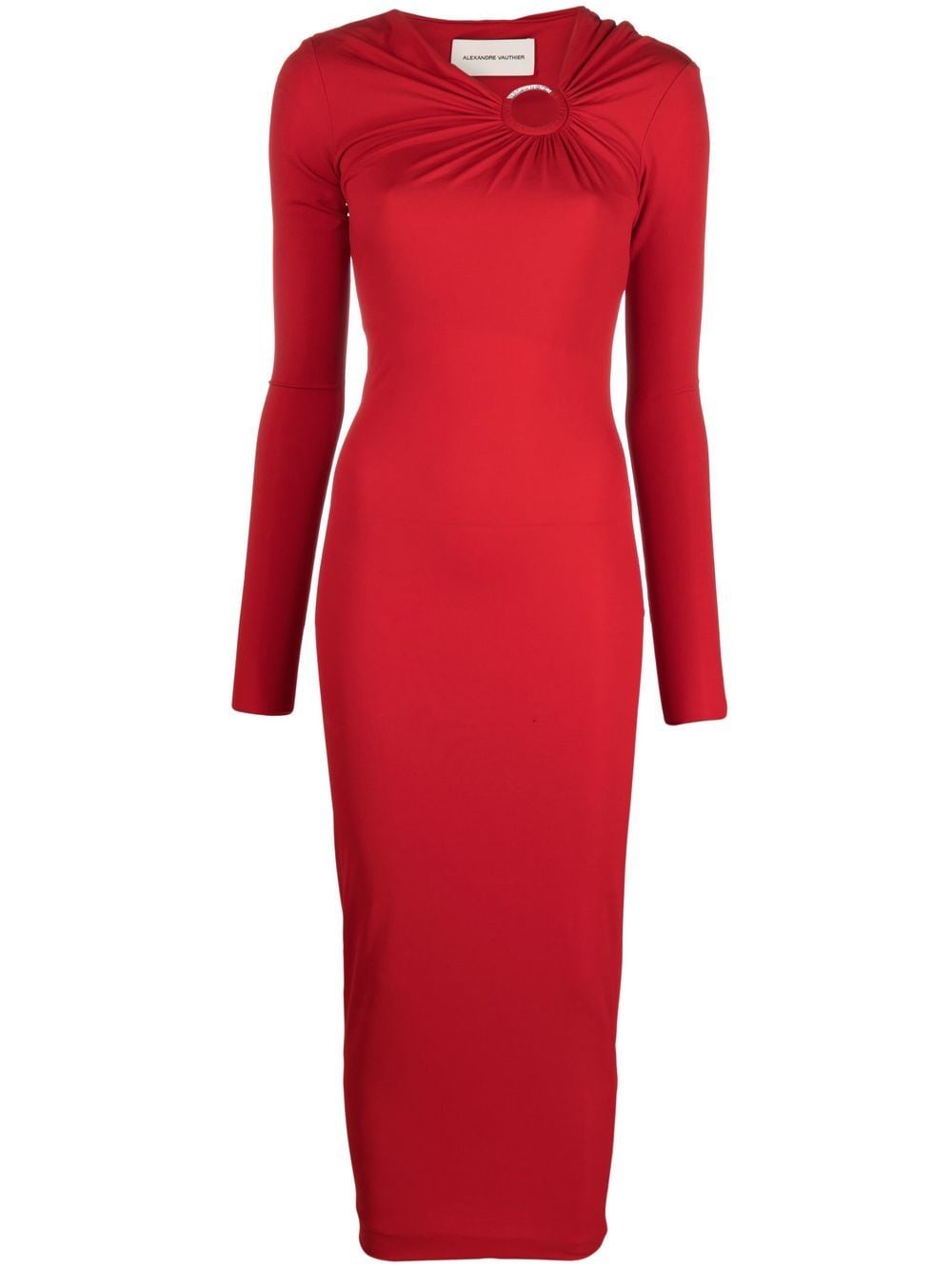 

Женское платье Alexandre Vauthier, красный