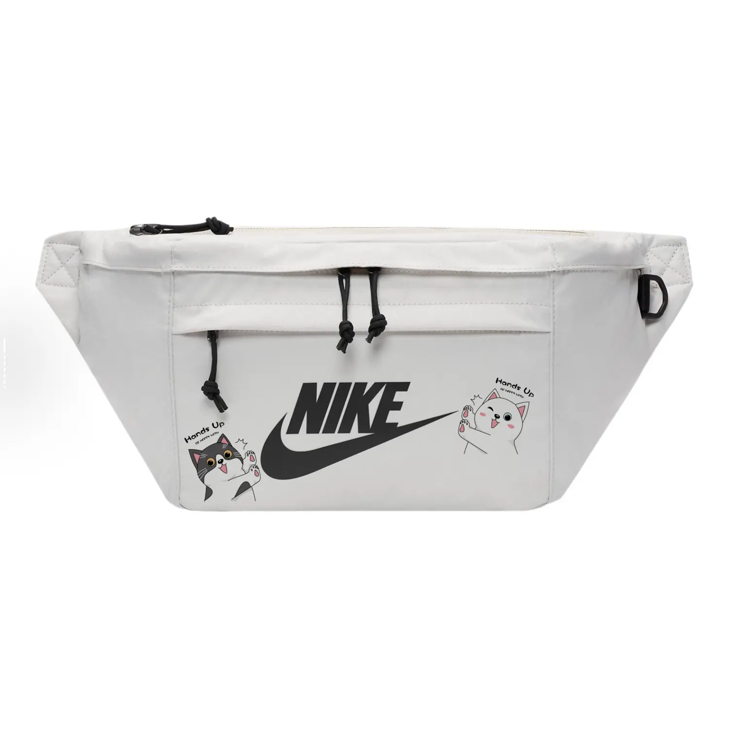 

Nike Фабричный поясной мешок Regular Unisex светло-бежевый, Cat