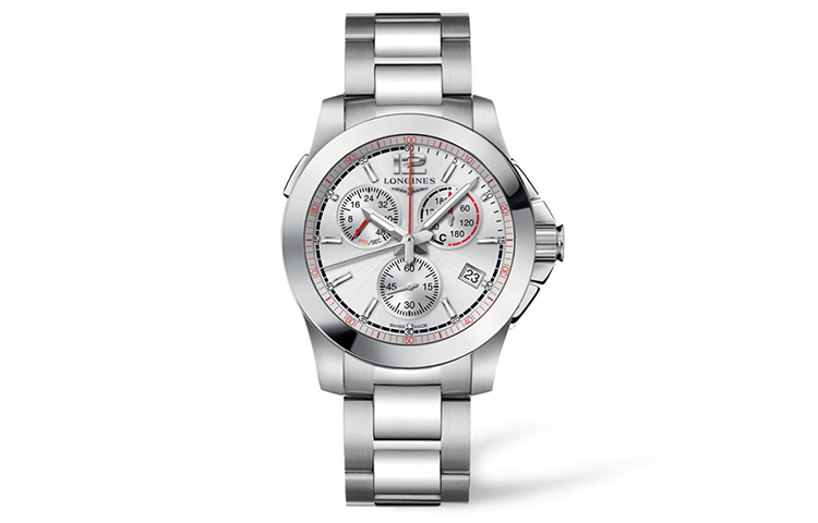 

LONGINES Часы Comcast Collection Quartz Movement Men's Watch 41mm Silver Dial Stainless Steel Case Stainless Steel Watchband, Silver Dial