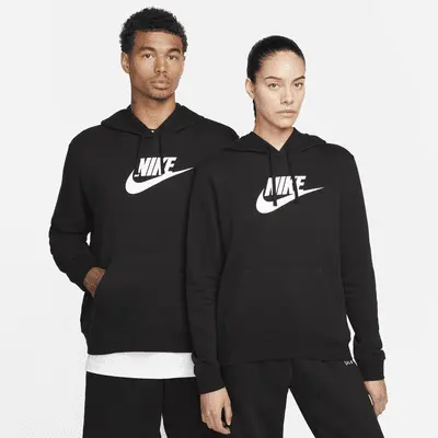 

Худи Nike Sportswear Club Fleece, черный/белый